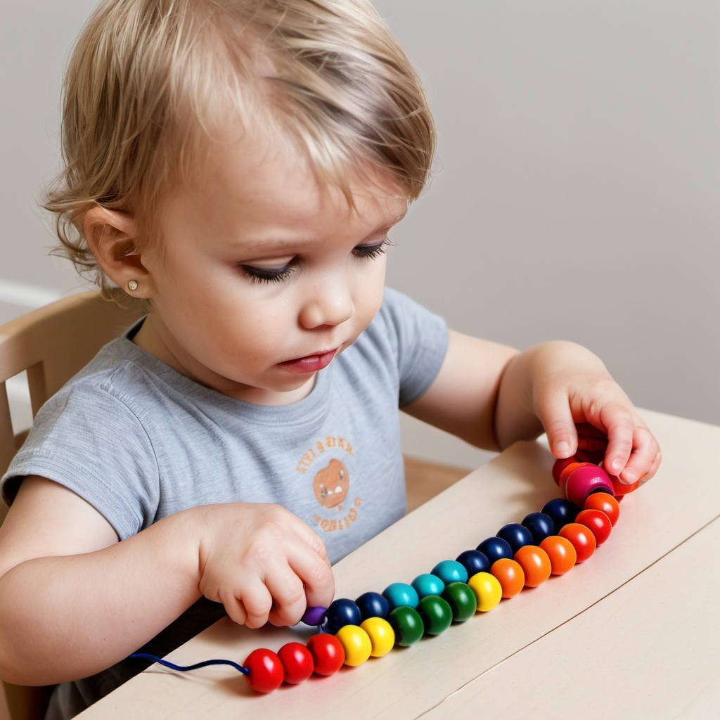 toddler threading beads